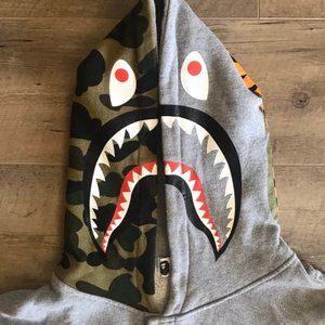 *Read Description* A Bathing Ape Shark Hoodie RARE